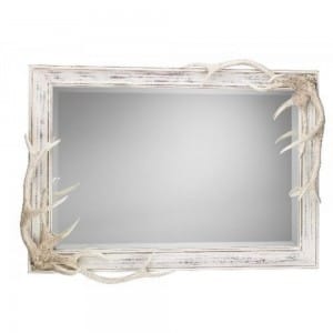 antler mirror white
