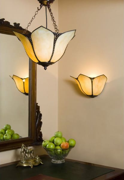 TOPKAPI Art Nouveau Uplighter Ceiling Pendant