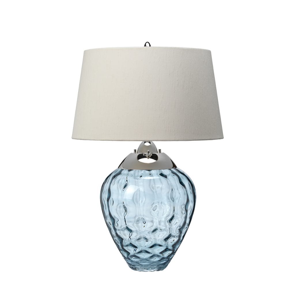 Samara blue table lamp.