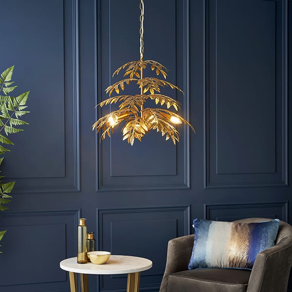 Fern chandelier