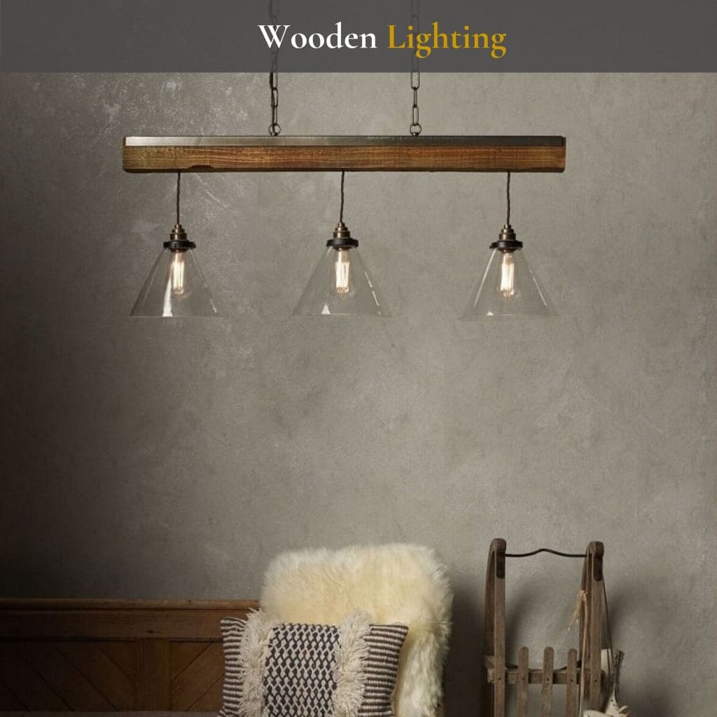 ASHER wooden lighting
