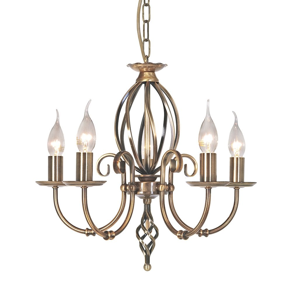 ARTISAN Traditional chandelier.