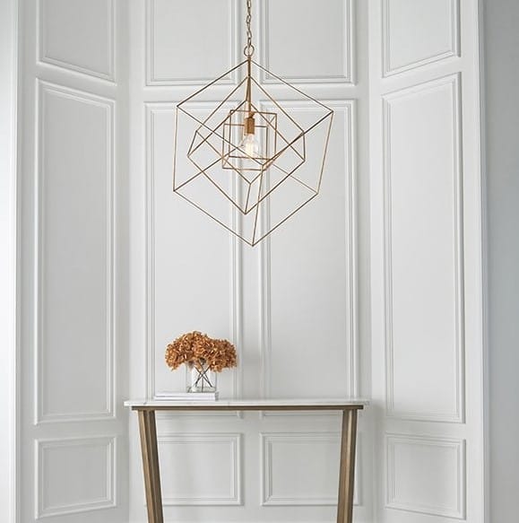 Kaleidoscope ceiling pendant.