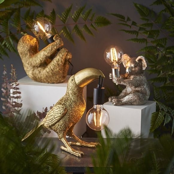 Animal table lamps