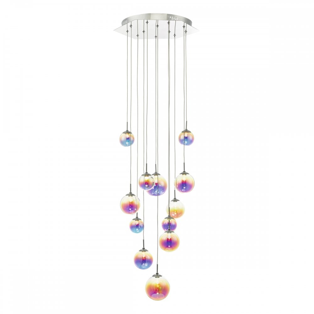 Cesario 12 light ceiling cluster pendant light