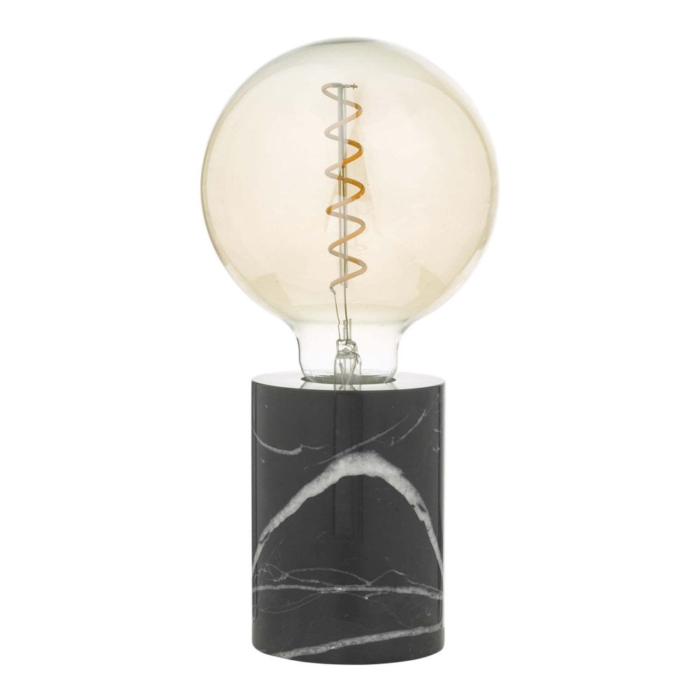 Jaxon marble black table lamp base