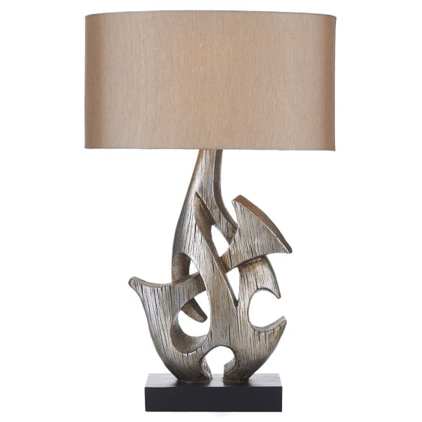 Sabre modern sculptured table lamp 