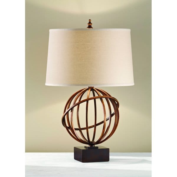 Spencer bronze table lamp. 