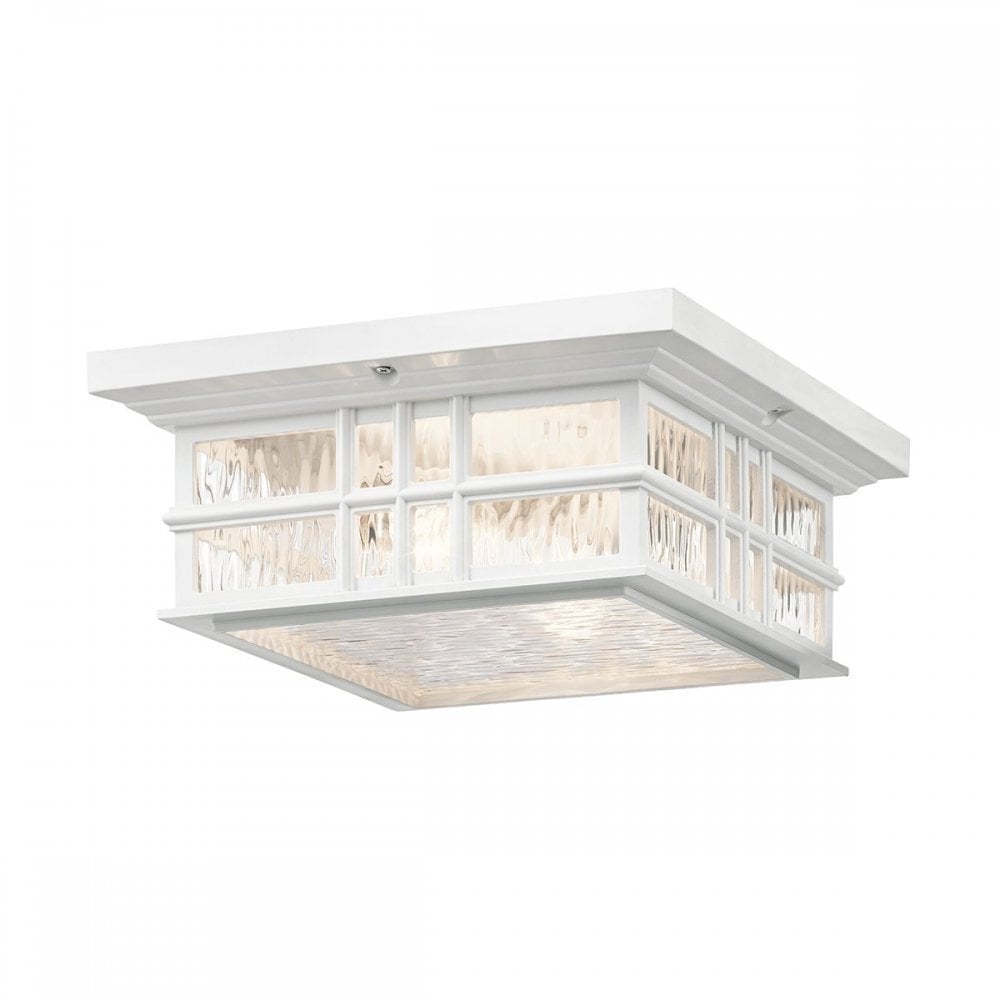 White outdoor light