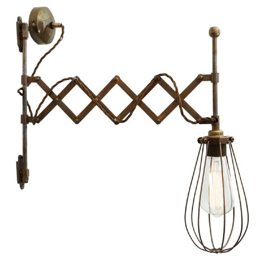 Adjustable wall light