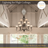 chandelier hanging from vaulted ceiling