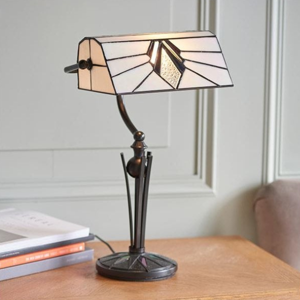 tiffany style art deco lamp