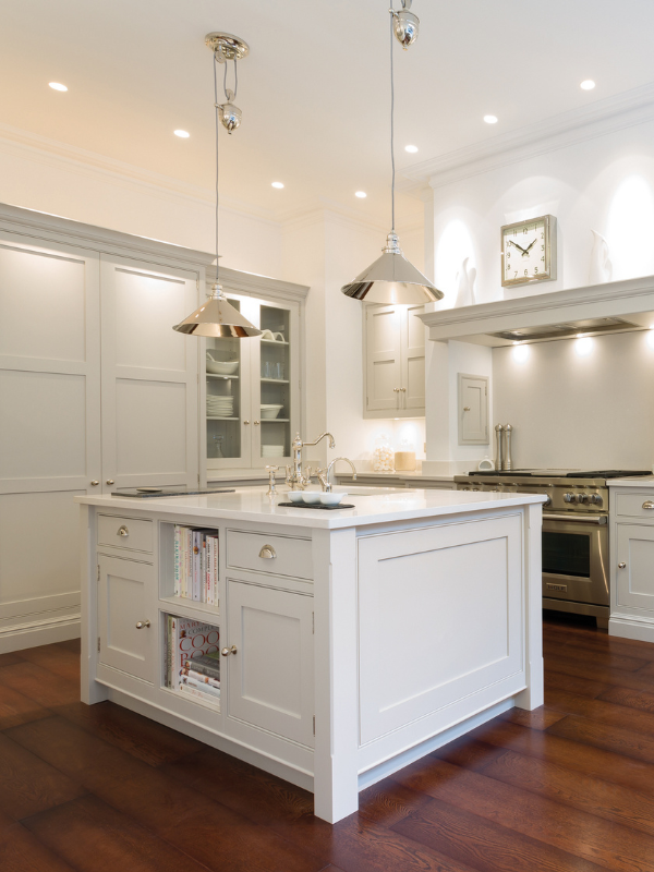 rise and fall ceiling lights in kitchen