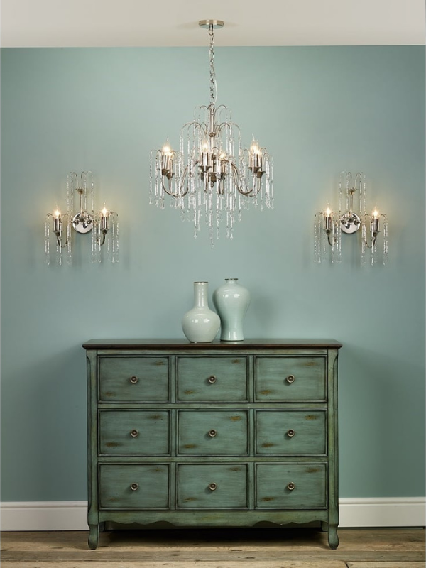 Victorian glass chandeliers 