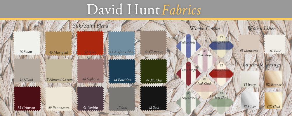 David Hunt fabric swatches