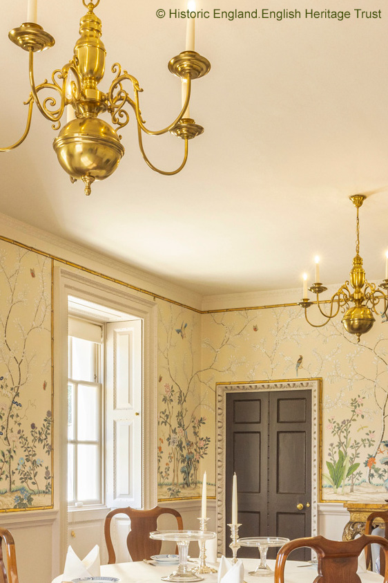 The dining room at Marble Hill House
