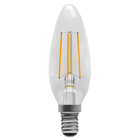 energy efficient LED candle bulb