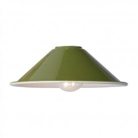 ACCESSORY Easy Fit Metal Shade in Gloss Green 18Cm