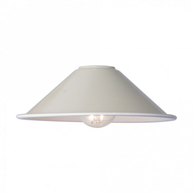 ACCESSORY Easy Fit Metal Shade in Matt Cashmere/Taupe 18Cm