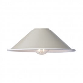 ACCESSORY Easy Fit Metal Shade in Matt Cashmere/Taupe 18Cm