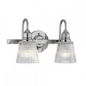 ADDISON 2 Light Traditional Bathroom Wall Light | IP44
