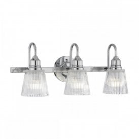 ADDISON 3 Light Traditional Bathroom Wall Light | IP44