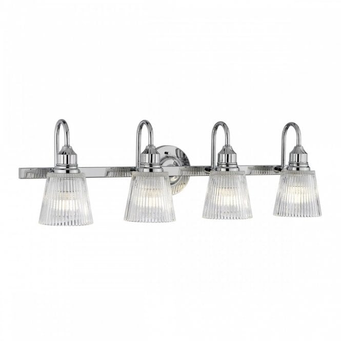 ADDISON 4 Light Traditional Bathroom Wall Light | IP44