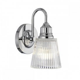ADDISON Light Polished Chrome Bathroom Wall Light IP44
