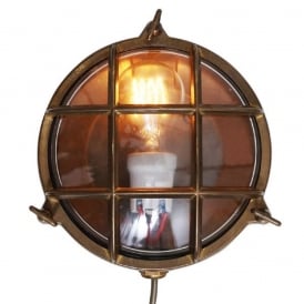 Round outdoor wall or ceiling light IP54