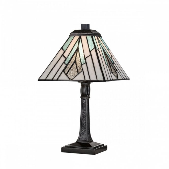 Alderley 1lt Medium Tiffany Style Table Lamp