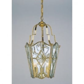 ALICANTE decorative gold polished brass hall lantern