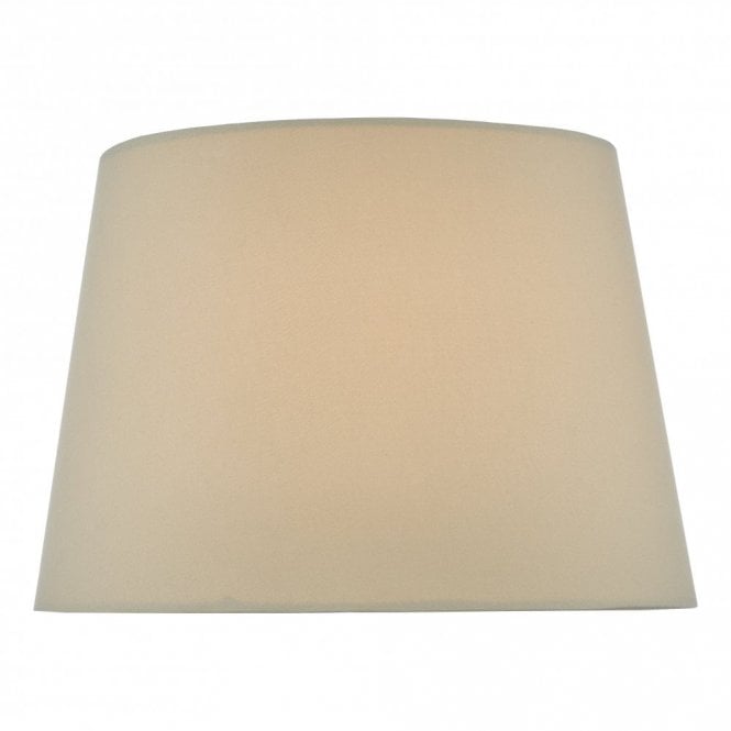ALINA Taupe Faux Silk Tapered Drum Shade 26cm