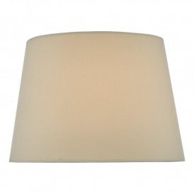 ALINA Taupe Faux Silk Tapered Drum Shade 26cm