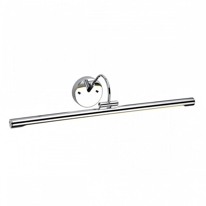 ALTON slimline LED picture light in polished chrome - large