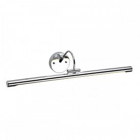 ALTON slimline LED picture light in polished chrome - large
