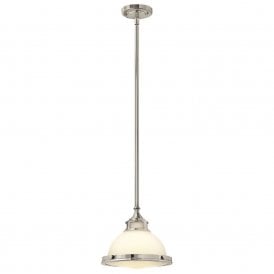 AMELIA vintage retro style ceiling pendant for sloping ceilings - small