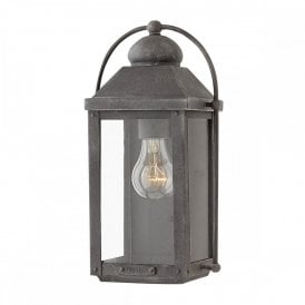 ANCHORAGE 1 Light Outdoor Wall Lantern | IP44