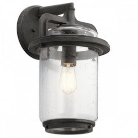 ANDOVER 1 Light Outdoor Wall Lantern - Large