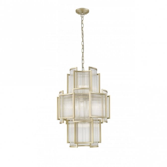ANTIGUA 11L Ceiling Pendant Matt Gold