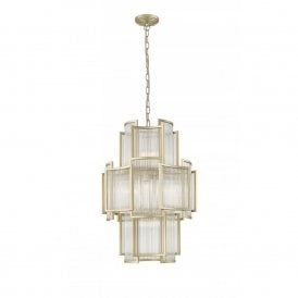 ANTIGUA 11L Ceiling Pendant Matt Gold