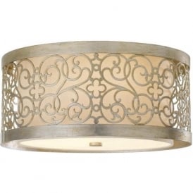 ARABESQUE flush fitting ceiling light for low ceiings