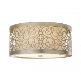ARABESQUE flush fitting ceiling light for low ceiings