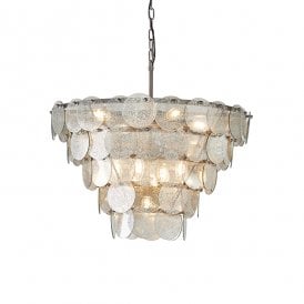 ARISE Tiered Mercury Glass Pendant Light