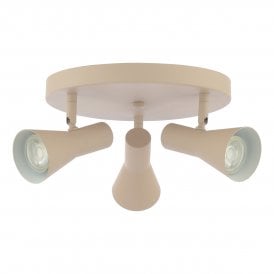 Cluster spotlight in taupe