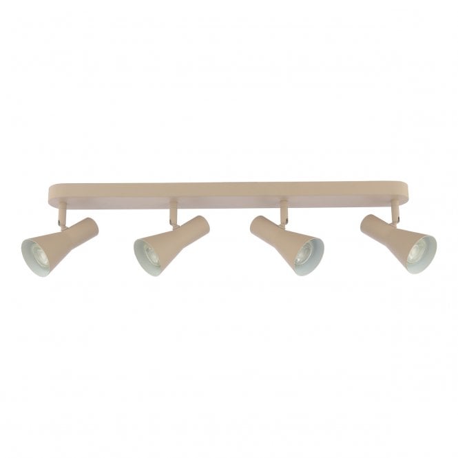 Arnel 4 Light Spotlight Bar Satin Taupe