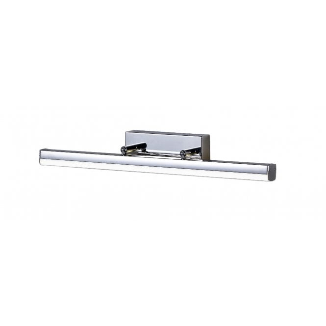 ARYA modern chrome over bathroom mirrror wall light - large