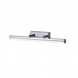 ARYA modern chrome over bathroom mirrror wall light - large