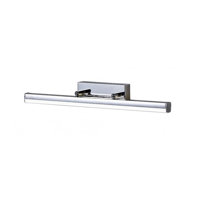 ARYA modern chrome over bathroom mirrror wall light - medium