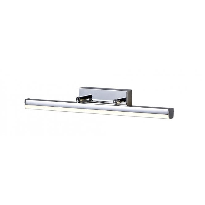 ARYA modern chrome over bathroom mirrror wall light - small