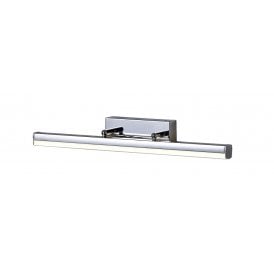 ARYA modern chrome over bathroom mirrror wall light - small